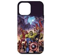 Copertina a fumetti Marvel The Avengers Infinity Saga Custodia per iPhone 12 Pro Max