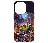 Copertina a fumetti Marvel The Avengers Infinity Saga Custodia per iPhone 14 Pro