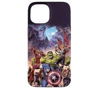 Copertina a fumetti Marvel The Avengers Infinity Saga Custodia per iPhone 15