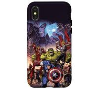 Copertina a fumetti Marvel The Avengers Infinity Saga Custodia per iPhone X/XS