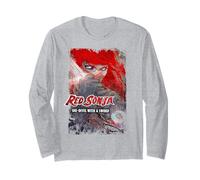 Copertina a Fumetti Red Sonja Jenny Frison She-Devil Warrior Sword Maglia a Manica