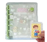 Copertina agenda M5 | Copertina per notebook in morbido PVC | Organizer trasparente per bambini Adolescenti Donne Casa Aula Ufficio Viaggi All'aperto Regalo di compleanno