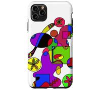 Copertina Astratta Geometrica Colorata Custodia per iPhone 11 Pro Max