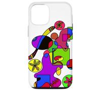 Copertina Astratta Geometrica Colorata Custodia per iPhone 12/12 Pro