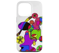 Copertina Astratta Geometrica Colorata Custodia per iPhone 13 Pro