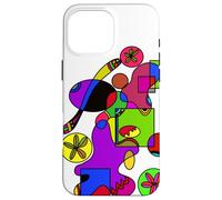 Copertina Astratta Geometrica Colorata Custodia per iPhone 16 Pro Max