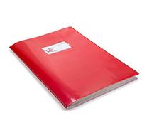 Copertina Colorata Per Quaderno A4 - Colorosa (Rosso)