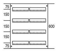 Copertina - Copertura per quadro di distribuzione 600x500mm AG224