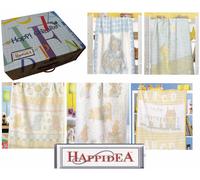 Copertina culla 110 x 150 cm neonato lettino con doghe colorata scatola Happidea