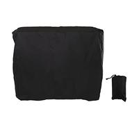 Copertina da tavolo pong con cerniera nera 210 argento copertina tavolo da tennis impermeabile per la polvere per patio 155x75x150cm
