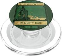 Copertina del libro "Il giro del mondo in ottanta giorni" PopSockets PopGrip per MagSafe