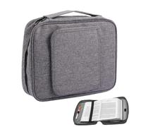 Copertina della Bibbia per Uomo | Custodia per Tablet Impermeabile - Libri, Penne, Notebook, Borse Bibliche per Amici Custodia per Bibbia Borsa Storage Bag con Tasche e Supporto per Libro Per L'Org