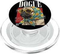 Copertina della rivista Dogue Pug Fashion Dogs Amante dei cani PopSockets PopGrip per MagSafe