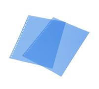 Copertina di carta Amako B5 Coperchio di rilegatura in arrotolata per tolleranza ad acqua trasluciD A per report Presentazioni Documenti fai-D A-te 50pcs 260x184mm (Blu)