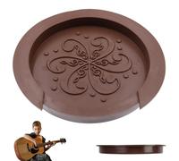 Copertina di foro del suono per chitarra acustica 4 rotonda Cover Guitar Guitar Cover con modello di appunti per ridurre il feedback e il rumore per l'acustica da 40/41 pollici