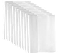 Copertina di libri da 10 pezzi, protezione da 12x8, 5 pollici in plastica trasparente con strisce autoadesive, manica del libro impermeabile e resistente alle macchie per casa, protezione per la coper
