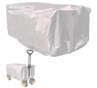 Copertina di Pioggia di vagoni, Copertura per Vaso in Tessuto Oxford Waterproof 210D, Attacco a baldacchino Anti-UV per Passeggino/Carrello/Carrello, Pioggia da Giardino da Picnic da Campeggio, balda