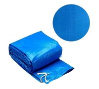 Copertina di piscina rotonda, copertina della piscina solare da 10 piedi per facile installazione di pioggia anti-poltine sopra il panno, facile nuoto set
