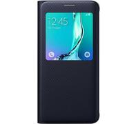Copertina di vista Samsung S EF -CG928P - Flip Cover per telefono cellulare - Blue Black - per Galaxy S6 Edge+ (EF -CG928PBEGWW)