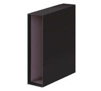 Copertina Dohe Archicolor per raccoglitore a leva - Formato Folio - Cartoncino a righe - Colore nero NEW