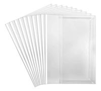 Copertina for libri impermeabile A4/A5/16K, trasparente, autoadesiva, protettiva for, for studenti, di testo Per Lavoro Scuola(10PCS,22K)