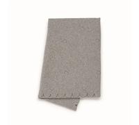 Copertina in Pile Ricamata Grigio Foppapedretti