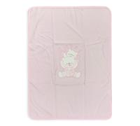 Copertina Neonato in cotone Culla Carrozzina ricamata Nazareno Gabrielli 5179