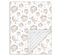 Copertina Neonato Invernale 100x135 - Coperta Pile Morbida Per Bambini In Cotone Oeko Tex - Coperta Culla Lettino 70x140 - Plaid, Pisolino, Scuola, Asilo Nido - Trapunta Leggera Lettino Con Sbarre