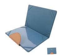 Copertina per Certificati Nascita, Custodia PU Blu Portatile | Protezione Riutilizzabile e Versatile, Formato Pratico per Borse e Valigie, Stile Minimalista Elegante