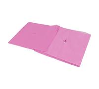 Copertina per il Viso Monouso Traspirante - Copertura Poggiatesta di Massaggio 100 Pezzi con Progettazione di Fori | Tessuto Morbido e Non Tessuto per Saloni Bellezza e Spa Bellezza (Roseo)