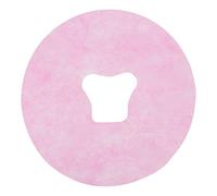 Copertina per il Viso per Massaggio Usa e Getta con Progettazione di Fori Respirazione comoda: Tessuto Non Tessuto, 100 Pezzi, Rosa, Ideale l'uso di Casa e Salone