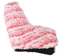 Copertina per la testa del putter da golf morbido peluche durevole Accessorio protettore del copricapo a forma di club per il golf materiale peluche ecologico circa 7 x 13 x 16 cm (Pink bianco con