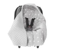 Copertina Per Passeggino, Sacco Ovetto Coperta, Copertina Per Ovetto, Double Face, Universale Lavabile Copertina Per Passeggino Bebe Per Passeggino, Passeggino, Seggiolino Auto, 90 X 90 Cm, Grigio