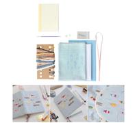 Copertina per quaderno fai da te con ricamo, formato A6, per appassionati di