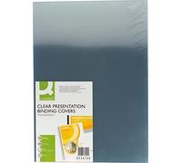 Copertina per rilegatura Q-Connect trasparente 200 µm A3 conf. 100 pezzi - KF32159