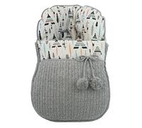 Copertina, sacco coperta, sacco custodia o rivestimento con cappuccio SPECIFICO per MATRIX di JANE. Vari modelli e colori disponibili. (Dakota (Tipis e piumi) Grigio)