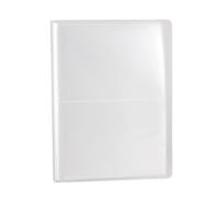 Copertina Semplice Trasparente Satinata en PP Inserto Trasparente Tipo 5R 75380