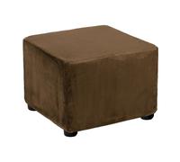 Copertina sgabello quadrato 24"-30", per auto, caffè scuro