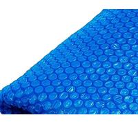 Copertina solare blu pieghevole portatile for piscine facili incorniciate fuori terra, riscaldamento dell'acqua a prova di polvere, riscaldamento dell'acqua dall'energia solare(5X8m/16.4X26.2ft)