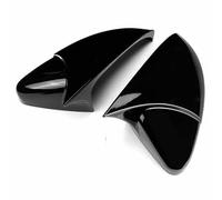 Copertina specchio Auto Retrovisore Laterale Della Copertura Dello Specchio Per Il Per GOLF 7 MK7 .5 R GTI 2014-2019 Cap Porta Esterna Vista Posteriore Caso Trim(Gloss Black)