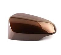 Copertina specchio Auto Specchio Retrovisore Copertura Della Cassa Dello Custodia Borsette Per Toyota Per Yaris 2010 2011 2012 2013 2014 2015 2106 2017 2018 2019 Lato Sinistro(Brown)