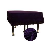 Copertina Tastiera Pianoforte Anti Scratch Dust Dust Aorti di velluto con al pianoforte a velluto protettivo protettivo resistente al pianoforte for pianoforte for pianoforte macrame cover for pianofo