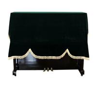 Copertina Tastiera Pianoforte Casa protettiva morbida verticale verticale anti -graffio Piano Piano Copertura in oro Velvet non slittata tastiera a prova di polvere universale Panno Tastiera Pianofort