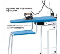 Copertina, telo di ricambio per asse da stiro Battistella Vaporsprint copertura con mollettone originale battistella blu