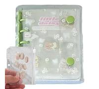 Copertina Trasparente Per Diario - Custodia Per Carte In PVC M5 | Materiale Scolastico Con Raccoglitore A Doppio Bottone Per Ragazze Adolescenti, Ragazzi, Donne, Aule, Viaggi In Ufficio, Vacanze
