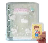 Copertina Trasparente Per Diario - Custodia Per Carte In PVC M5 | Raccoglitore A Doppio Bottone Materiale Scolastico Per Ragazze Adolescenti Ragazzi Donne Aula Ufficio Viaggio Viaggio Vacanze