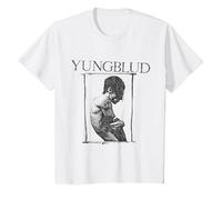 Copertina Ufficiale Yungblud Idols Maglietta, Bambini, Bianco, 10 Anni