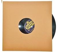 Copertine cartoncino per Vinile 78 GIRI & 10" pollici colore Avana - Qtà 25 pz