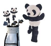 Copertine creative per il golf | Copricapo del conducente in peluche | Coperture per mazze da golf perfettamente aderenti e sicure con design animale, coperture adorabili, divertenti e funzionali adat