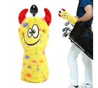 Copertine da golf per club da golf - copertura da guida per club da golf, copertura per chef di protezione morbida e in peluche, copertura per testa in legno da percorso | lezioni di sport all'aria
